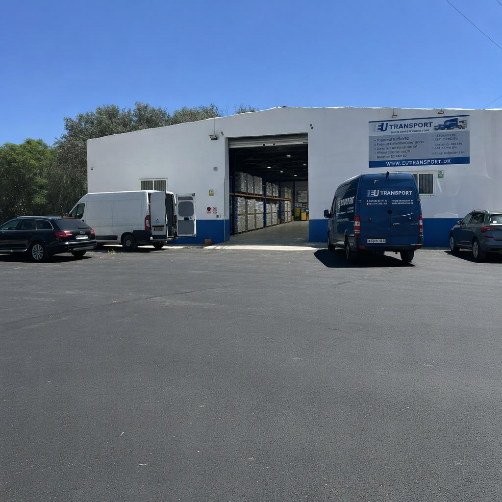 Facade af lager i Fuengirola